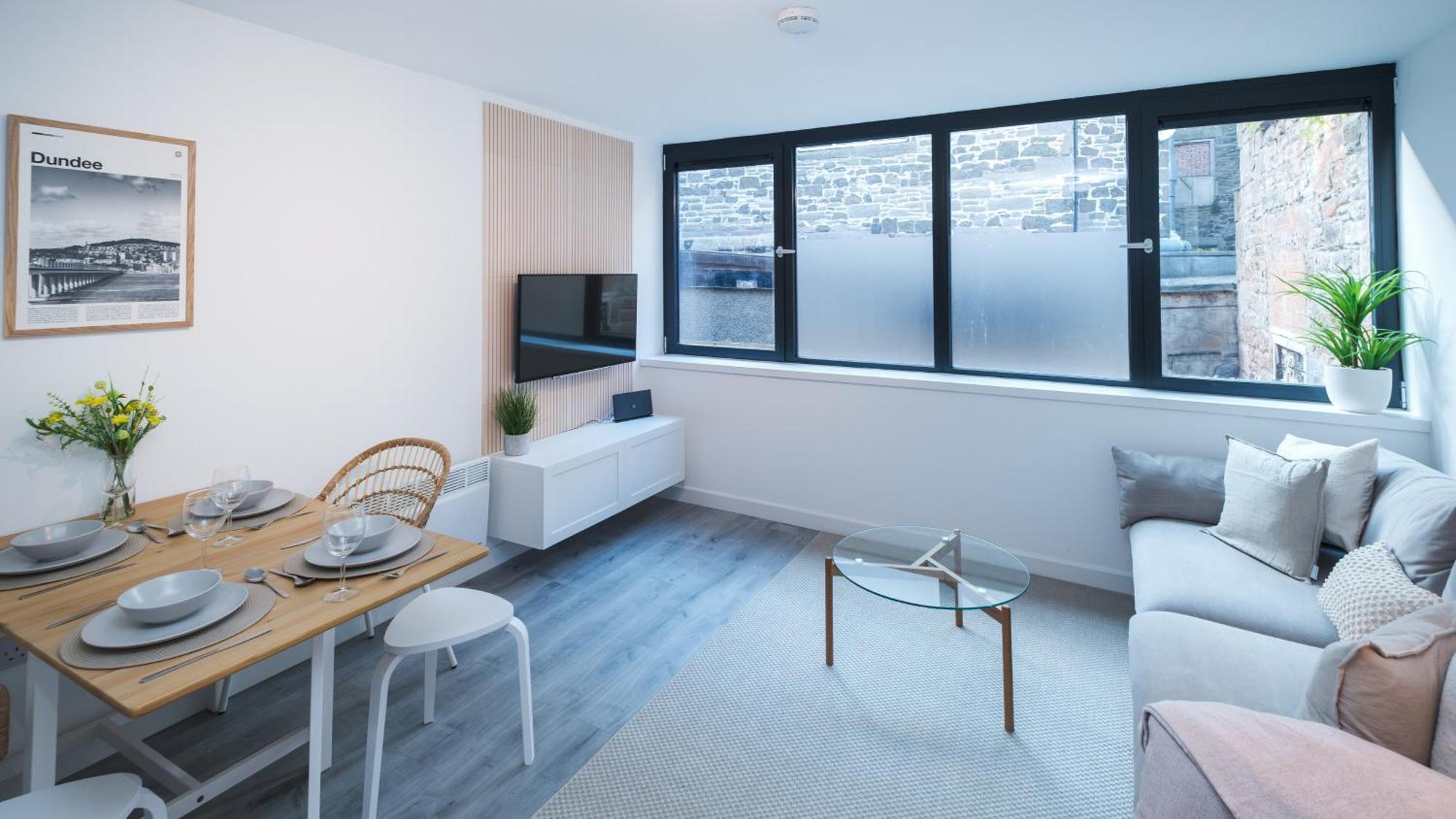 Stylish 2 Bed Dundee City Centre Flat Daire Dış mekan fotoğraf